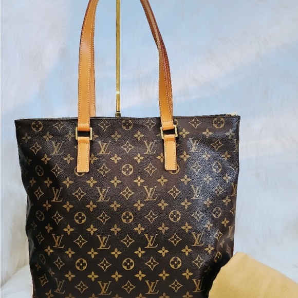 Authentic Louis Vuitton Cabas Mezzo Shoulder Bag - Picture 2 of 4
